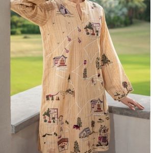 Nishat Pakistani women’s kurta size Large NWT